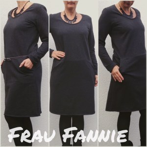 Frau Fannie Kleid Collage 2