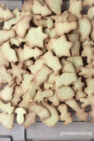 Ausstecherle auskühlen