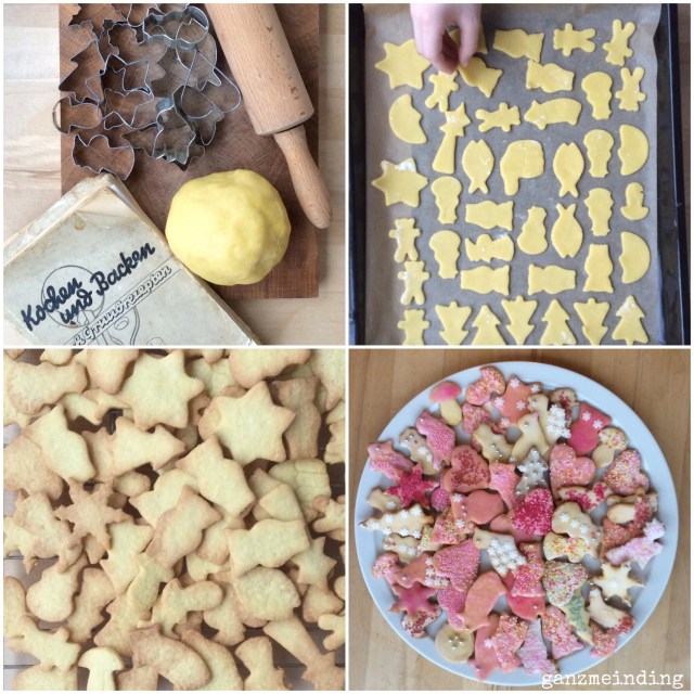 Ausstecherle Collage