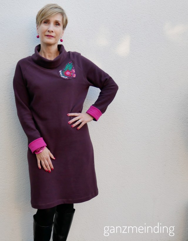 ganzmeinding: Frau Polly von fritzi schnittreif mit stickerei bouquet von Lila-Lotta 06