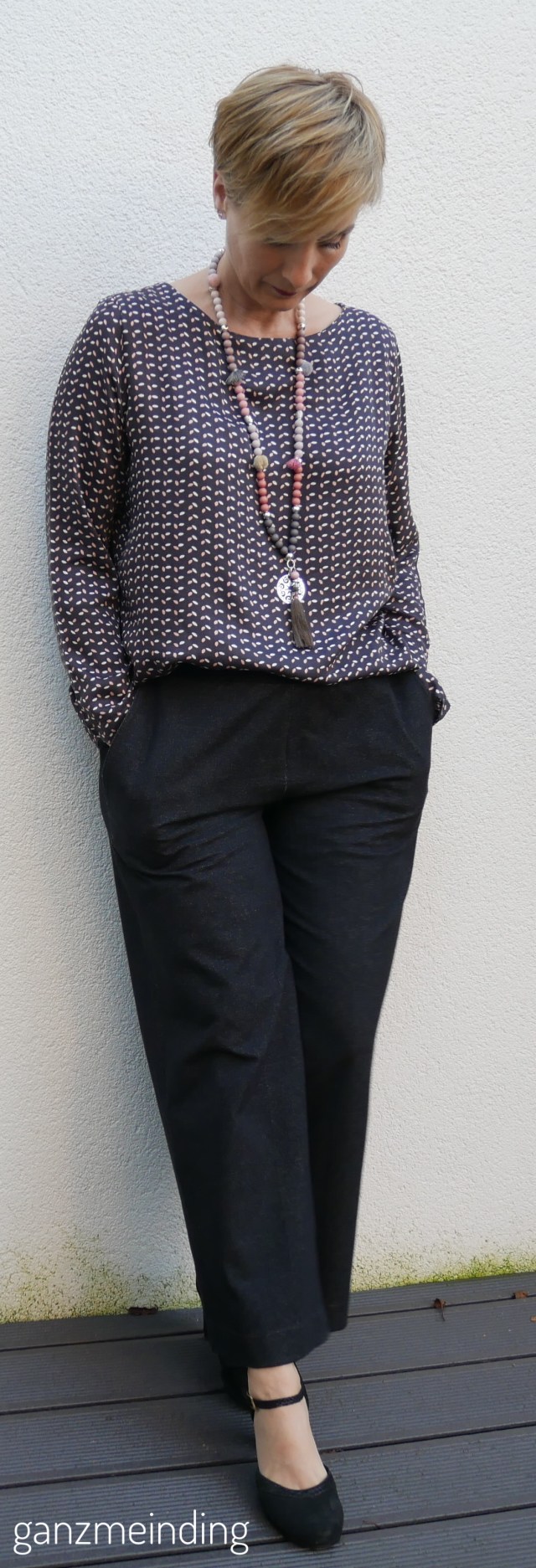 Weite Hose und Frau Yoko, die Komplizin, fritzi schnittreif, genäht von ganzmeinding 04