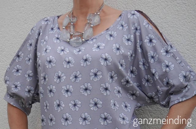 Kleid offen Ärmel, Schnitt Dana Lubke, Little May von Lila-Lotta für Swafing, genäht von ganzmeinding 06