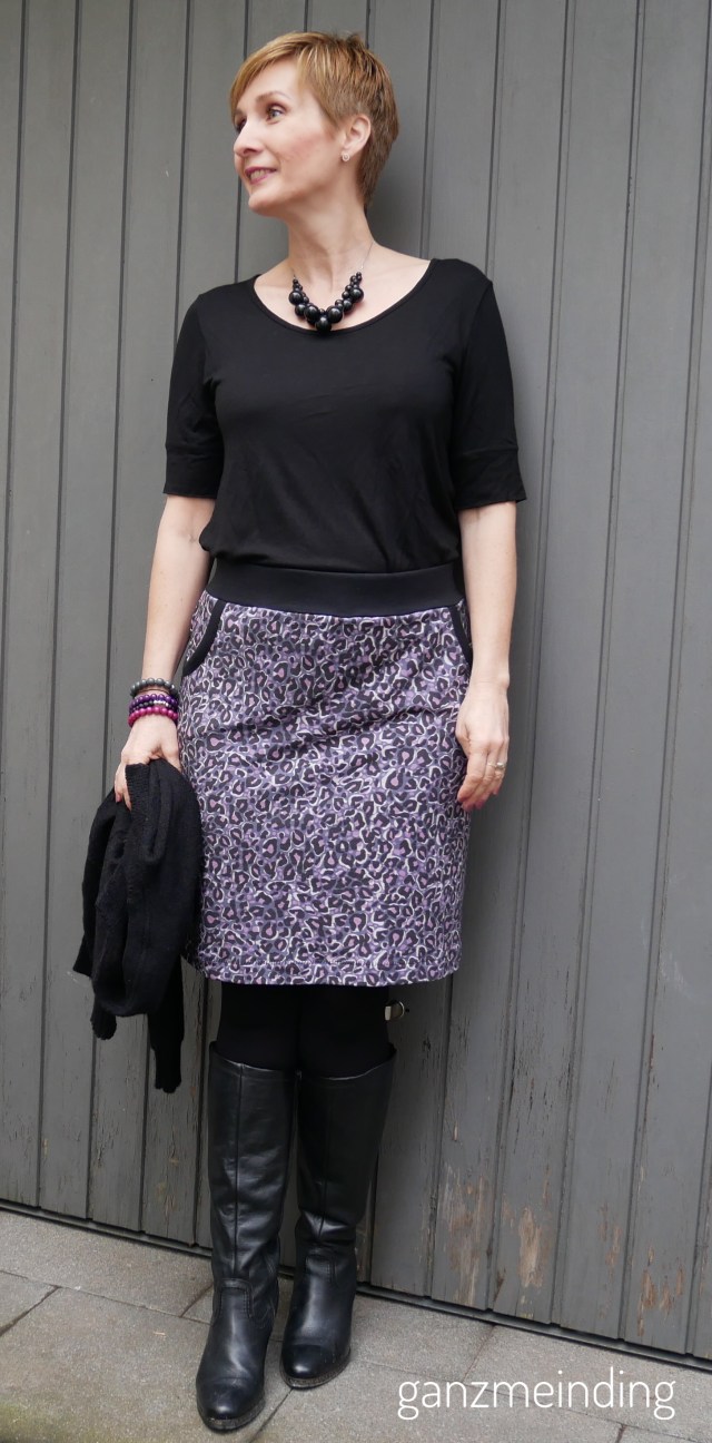 Wild Marley, Lila-Lotta Design Swafing, genäht von ganzmeinding