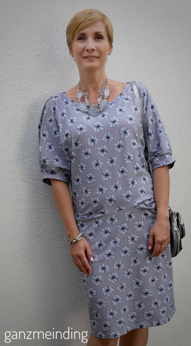 Kleid offen Ärmel, Schnitt Dana Lubke, Little May von Lila-Lotta für Swafing, genäht von ganzmeinding 03