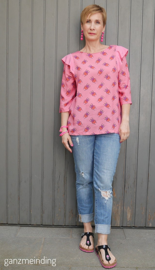 ganzmeinding: Frau Smilla Hedi näht Hamburger Liebe 01