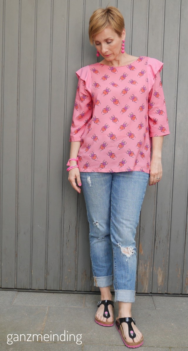 ganzmeinding: Frau Smilla Hedi näht Hamburger Liebe 04