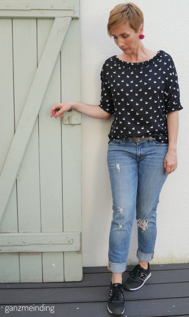 ganzmeinding Bluse Burda 02/18 08