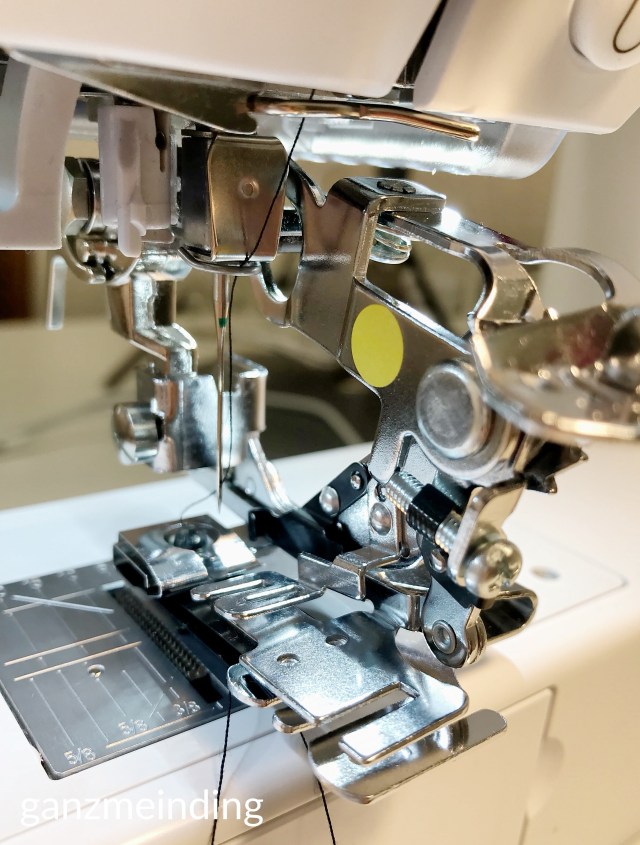 Kleid mit Rüschen, Dana Lübke, Tutorial Ruffler Bernina, ganzmeinding 07