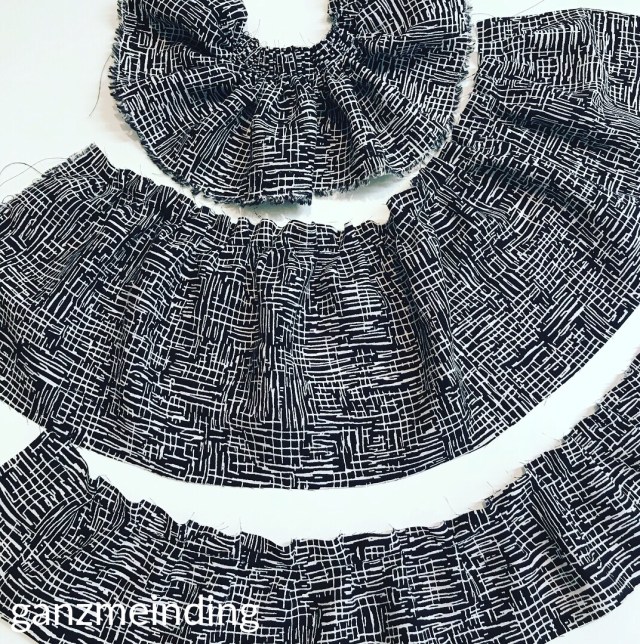 Kleid mit Rüschen, Dana Lübke, Tutorial Ruffler Bernina, ganzmeinding 11