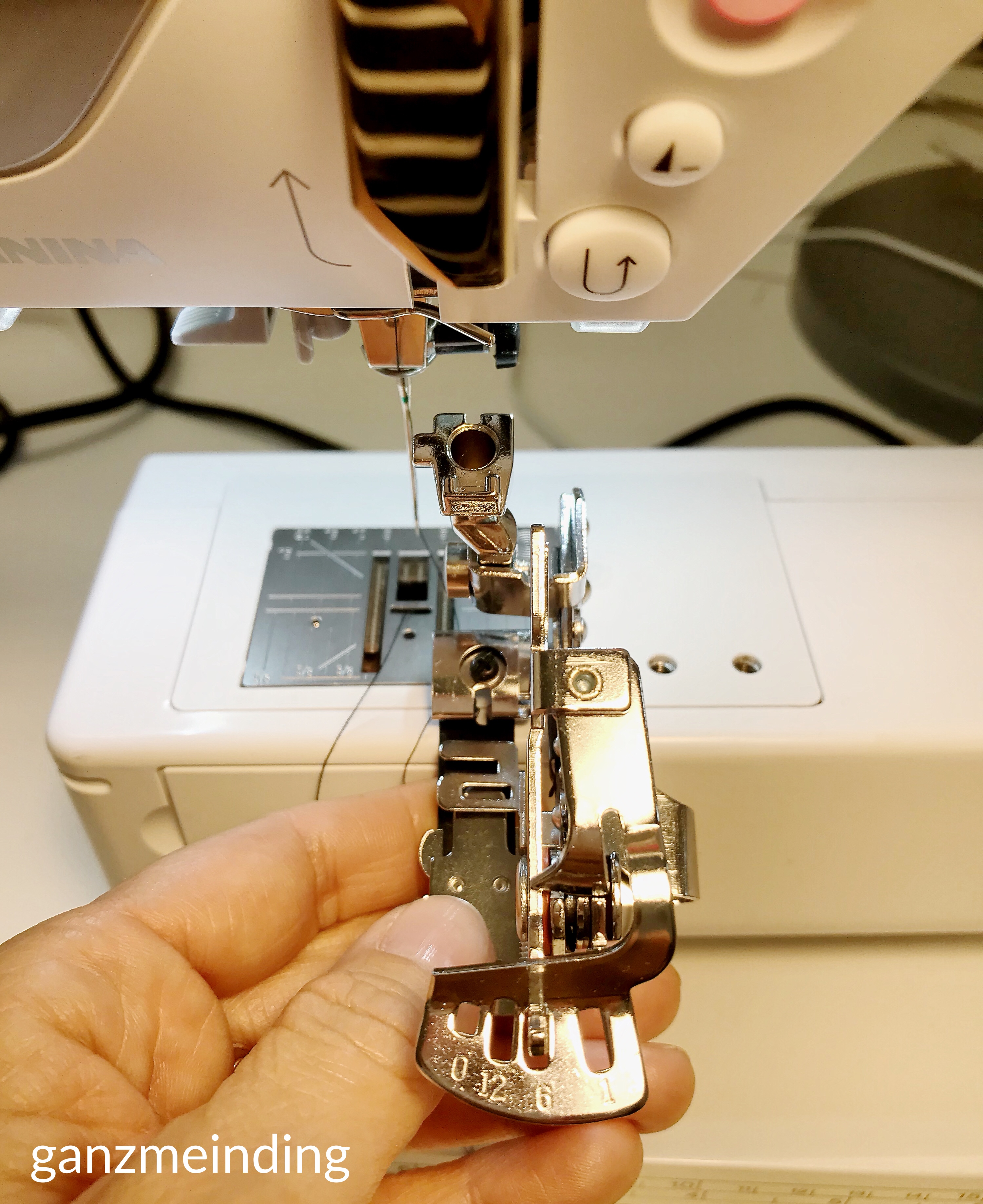 Kleid mit Rüschen, Dana Lübke, Tutorial Ruffler Bernina, ganzmeinding 04