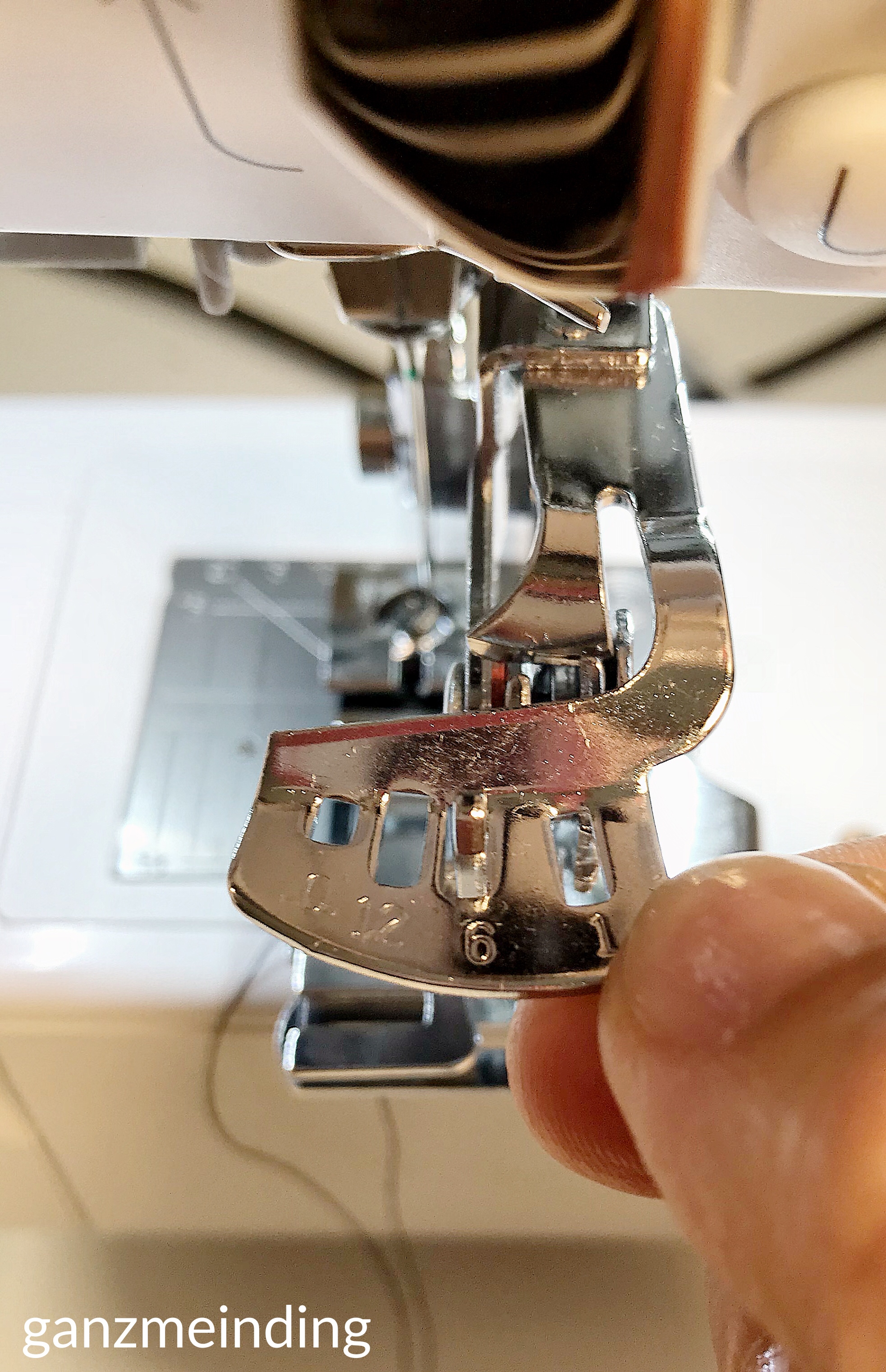 Kleid mit Rüschen, Dana Lübke, Tutorial Ruffler Bernina, ganzmeinding 09