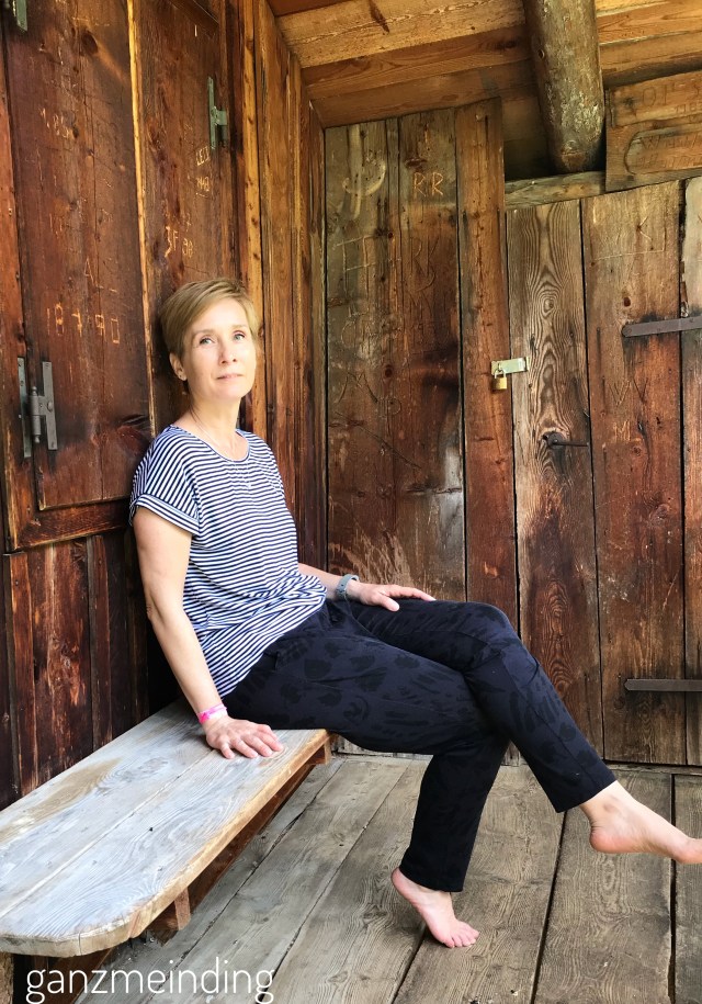 Frau Paula von Hedi näht, Shirt Odette la Maison Victor, genäht von ganzmeinding 02