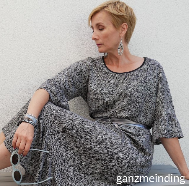 Kleid mit Rüschen, Dana Lübke, Tutorial Ruffler Bernina, ganzmeinding 20