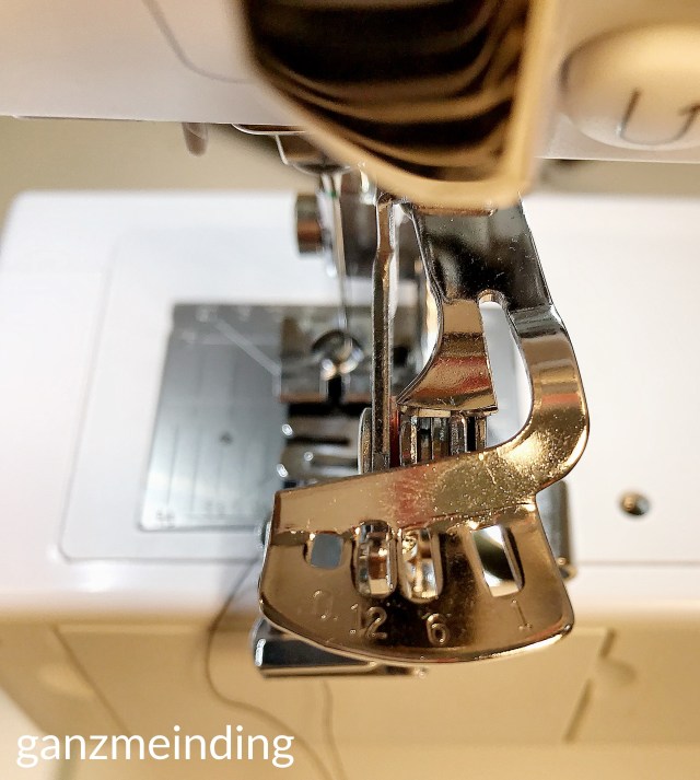 Kleid mit Rüschen, Dana Lübke, Tutorial Ruffler Bernina, ganzmeinding 10