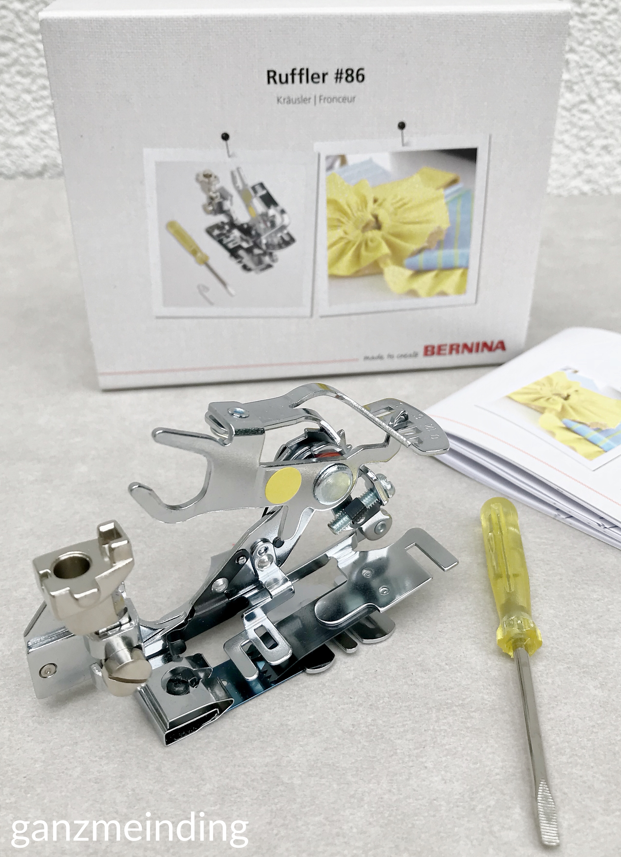 Kleid mit Rüschen, Dana Lübke, Tutorial Ruffler Bernina, ganzmeinding 03