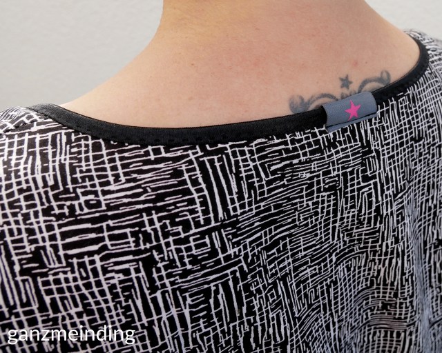 Kleid mit Rüschen, Dana Lübke, Tutorial Ruffler Bernina, ganzmeinding 24