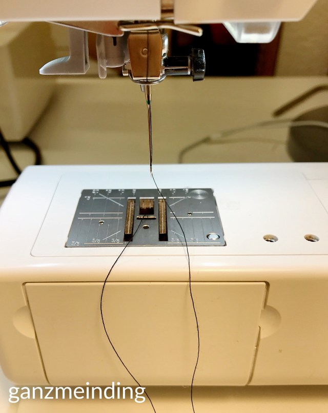 Kleid mit Rüschen, Dana Lübke, Tutorial Ruffler Bernina, ganzmeinding 05