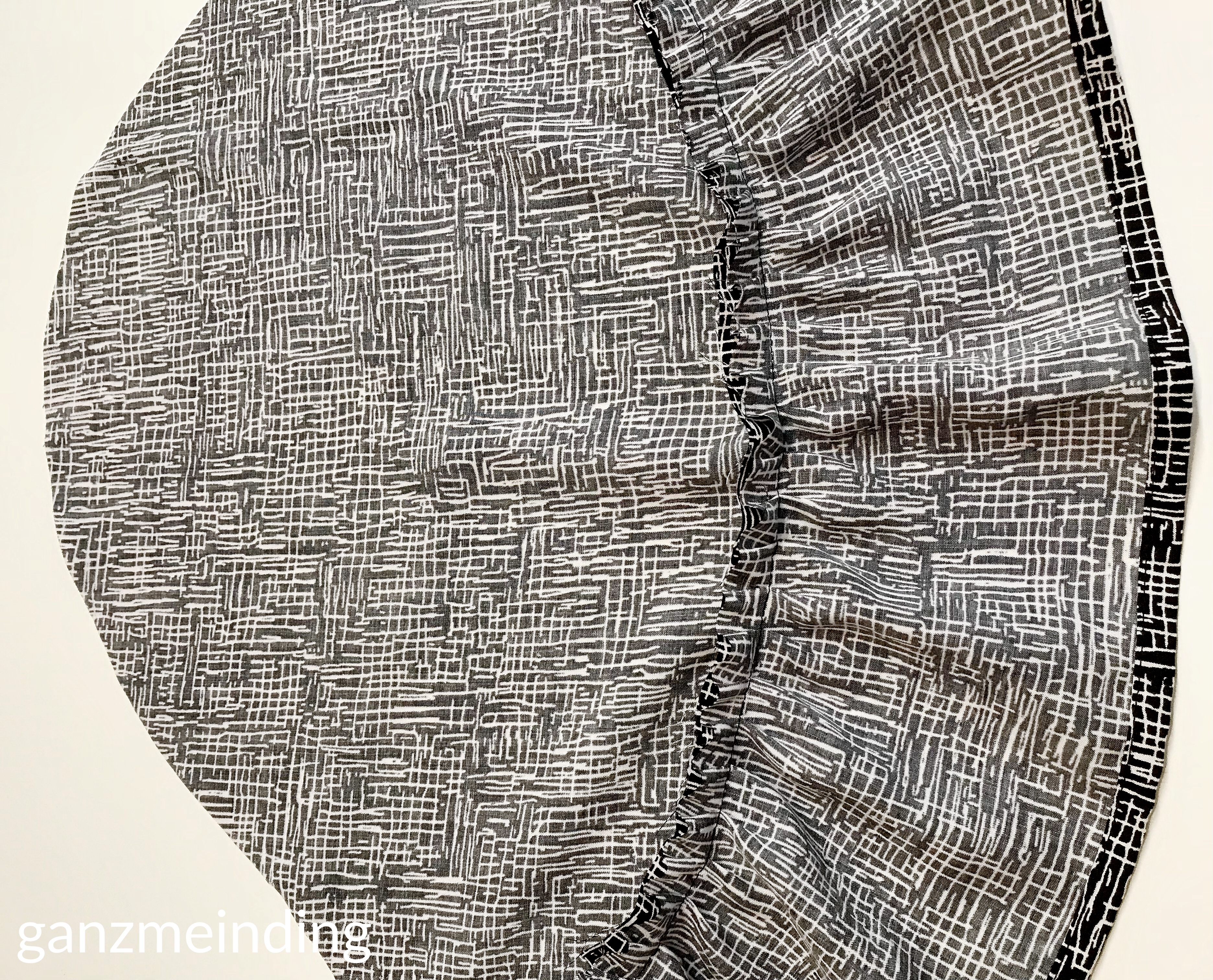 Kleid mit Rüschen, Dana Lübke, Tutorial Ruffler Bernina, ganzmeinding 16