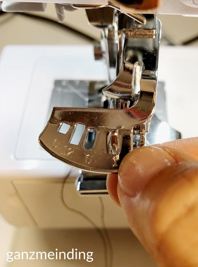 Kleid mit Rüschen, Dana Lübke, Tutorial Ruffler Bernina, ganzmeinding 08