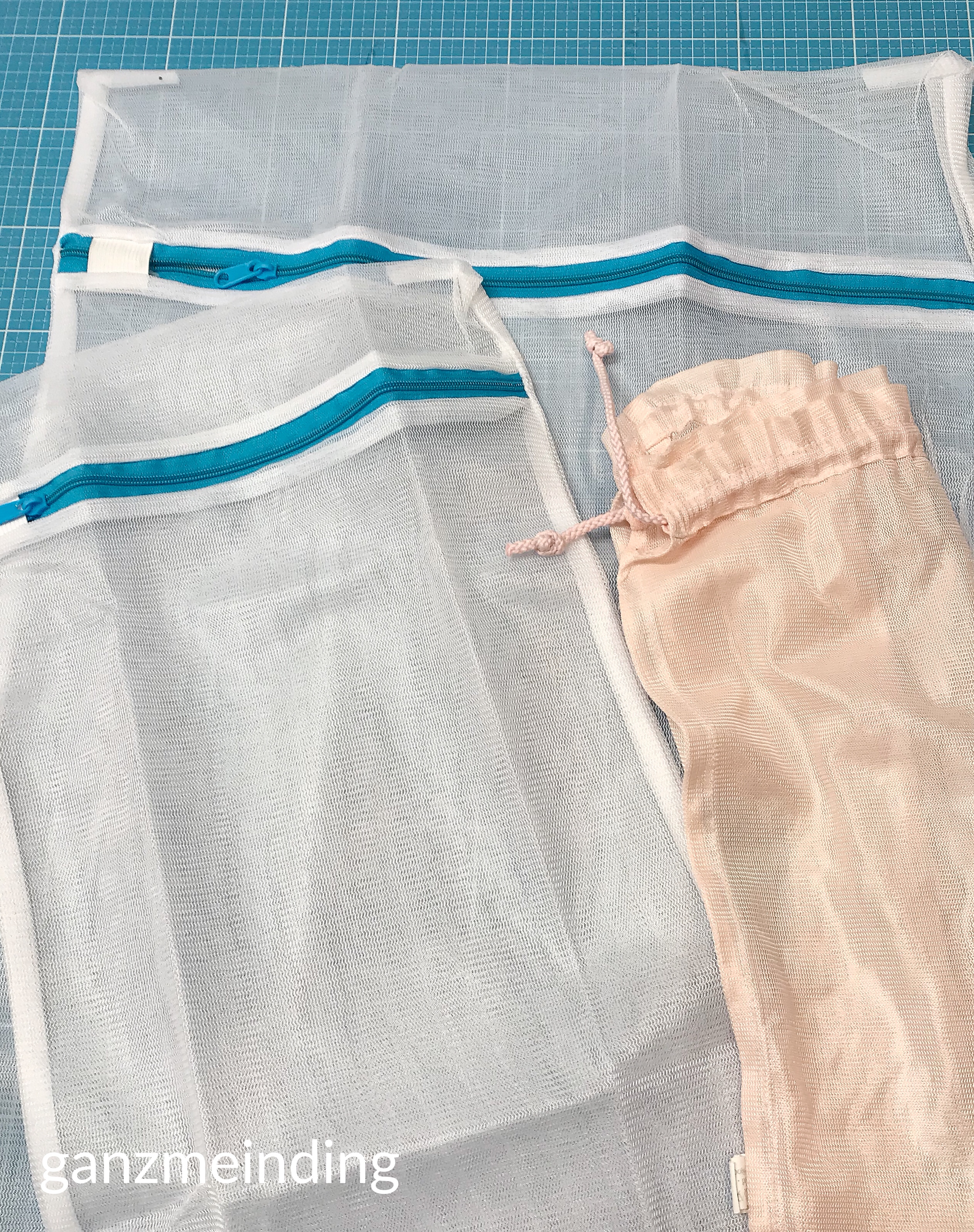 ganzmeinding: gratis Tutorial Seifensäckchen nähen, Seifen Haused Wolf 08