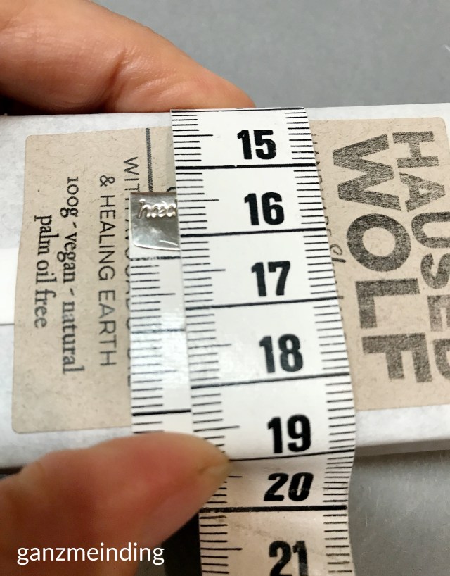 ganzmeinding: gratis Tutorial Seifensäckchen nähen, Seifen Haused Wolf 09