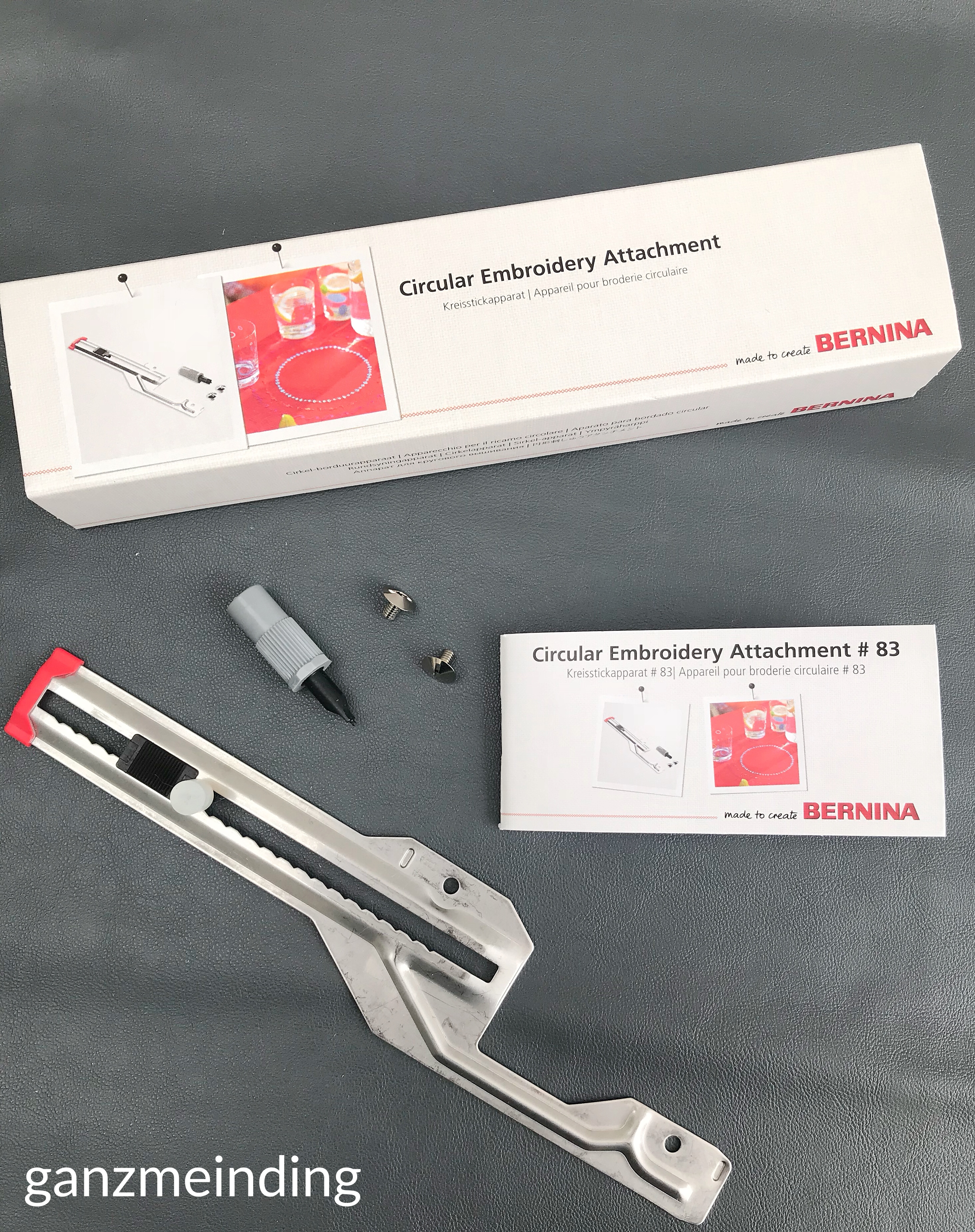 ganzmeinding: Free Tutorial Taschenbaumler Kreisstickapparat Bernina 06