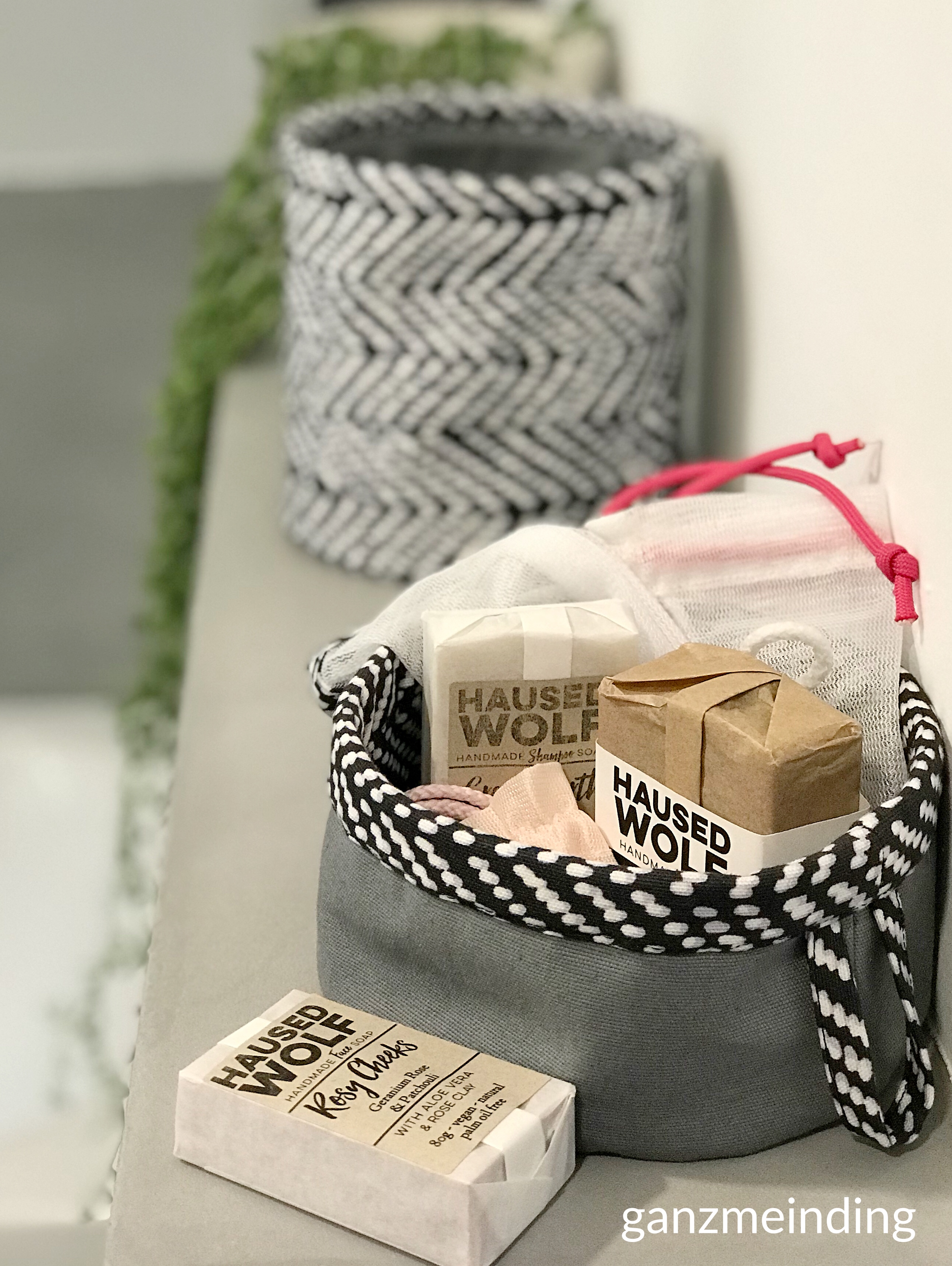 ganzmeinding: gratis Tutorial Seifensäckchen nähen, Seifen Haused Wolf 02